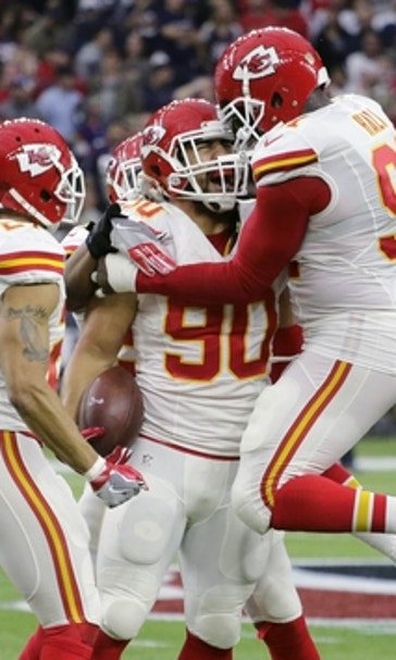 Chiefs beat Texans 30-0 for first playoff win since 1994